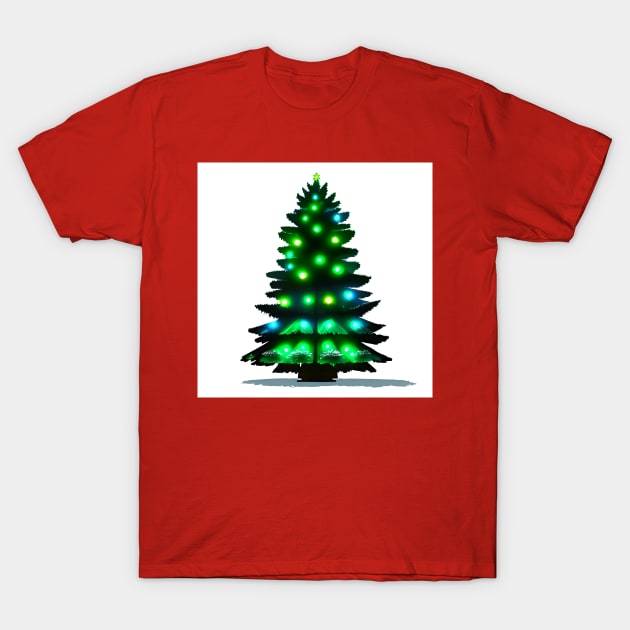 Christmas Tree T-Shirt by Grafititee